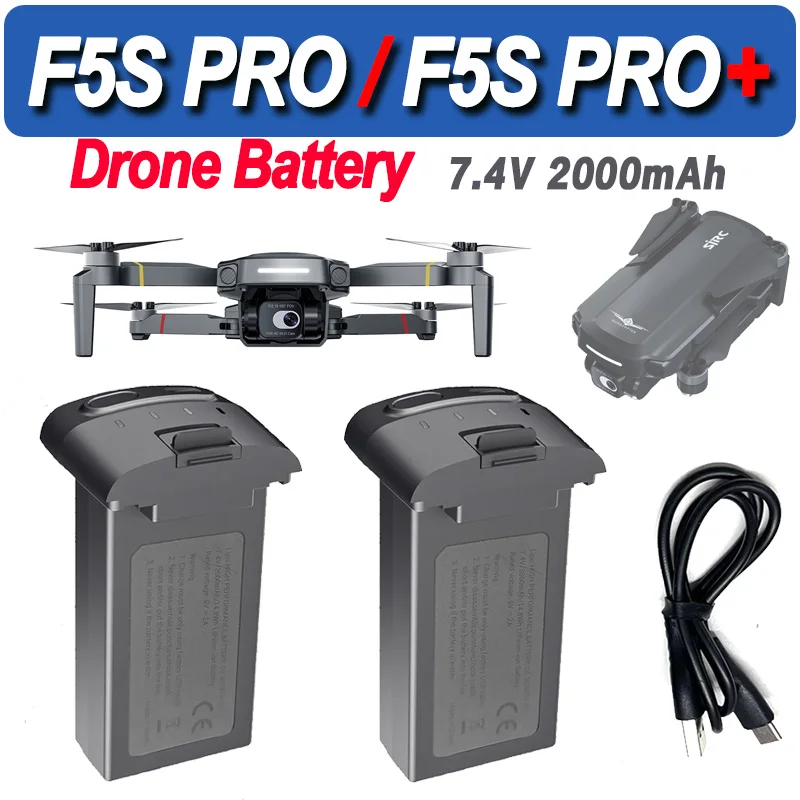 

Аккумулятор для дрона SJRC F5S PRO PLUS, 7,4 В, 2000 мАч