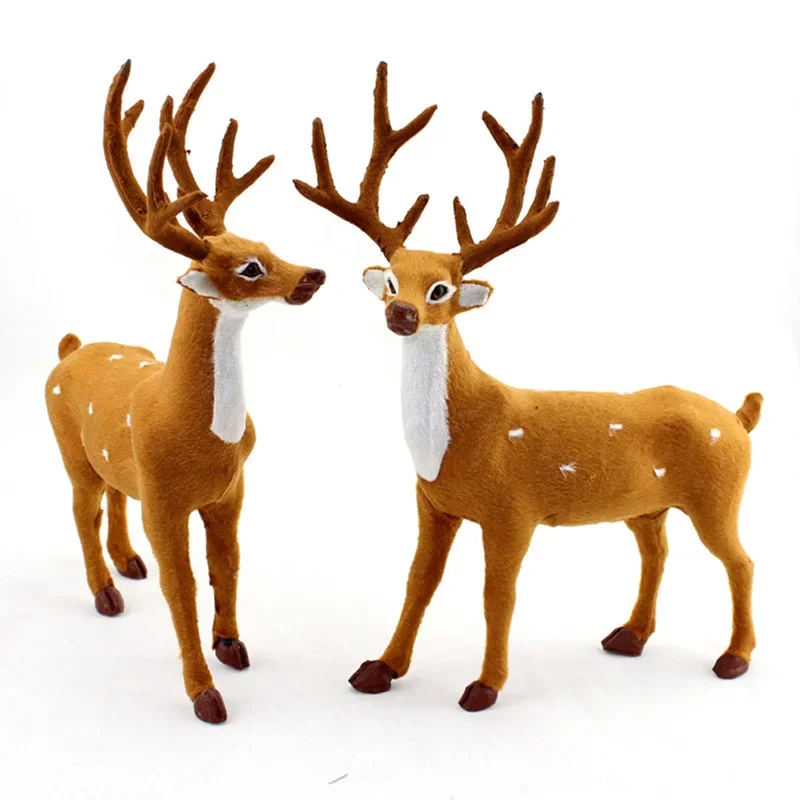 

Christmas Deer Simulation Elk Christmas Window Display Promotional Decorations Holiday Decorations Home Christmas Decorations