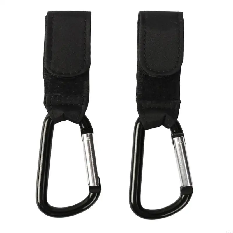 57QE 2 PCS Baby Stroller Hooks Shopping Pram Hook Cart ชุดแขวนรถเข็น