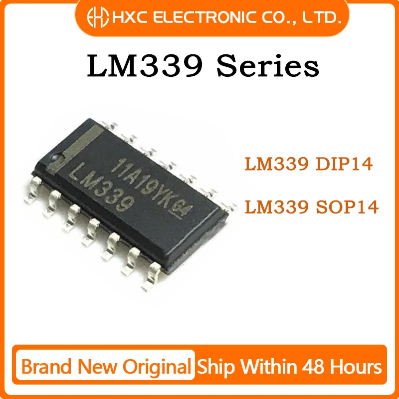 

100PCS LM339 DIP14 LM339 SOP14 100% New Original Linear Comparator