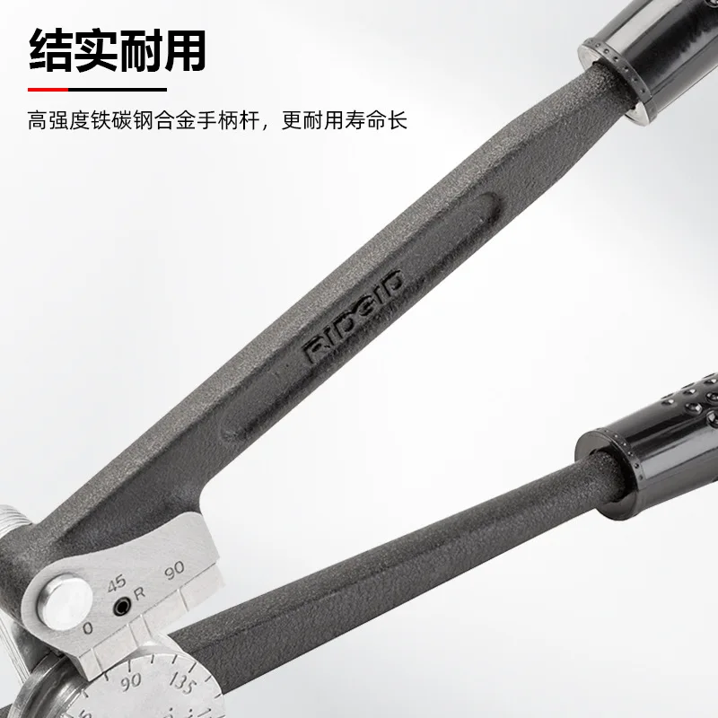 

2026 New RIDGID Rich 400 Series Lever e Bender Manual Stainless Steel Copper Iron Pipe Bender