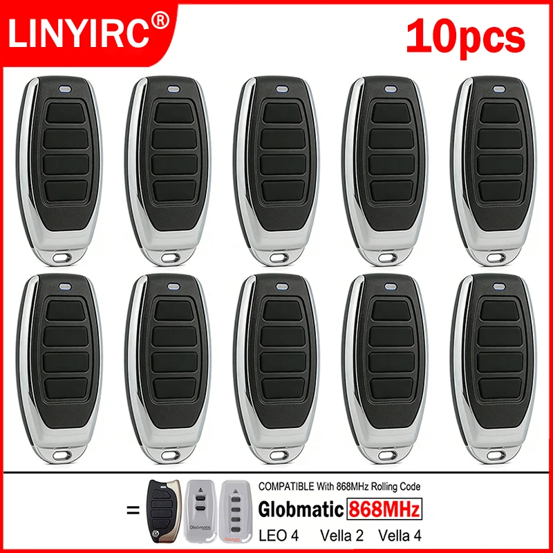 novo-globmatic-vella2-vella4-leo-4-controle-remoto-portas-868mhz-globmatic-vella-2-4-transmissor-manual-para-portao-de-garagem