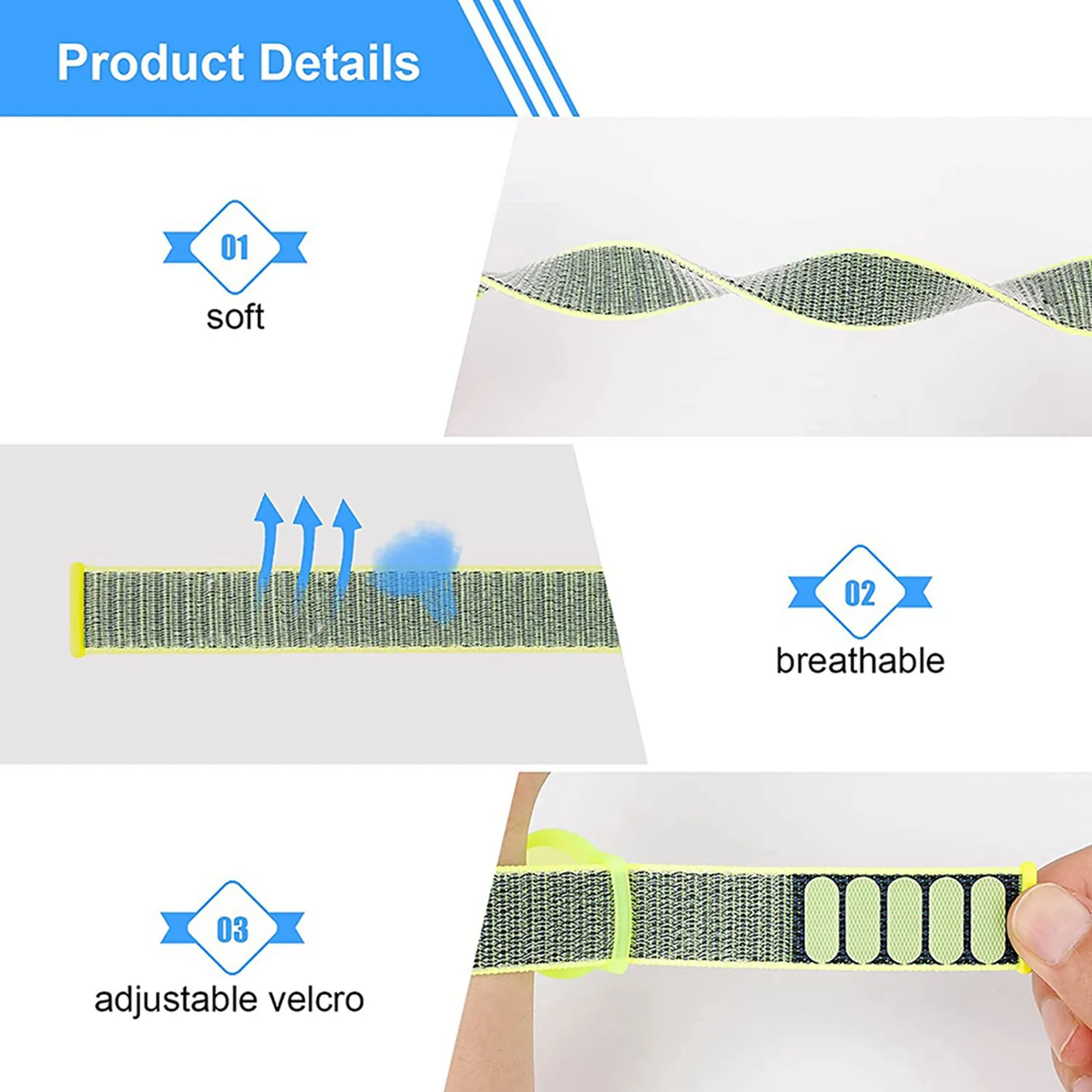 Bracciale per bambini 4X compatibile con Airtag, custodia protettiva per supporto per localizzatore GPS Air Tag con braccialetto in nylon E-AB01