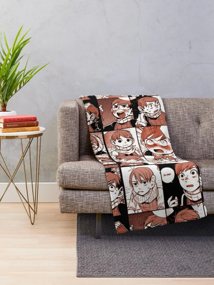 Chilchuck - Dungeon meshi Manga Panel collage Throw Blanket wednesday Sofa Quilt valentine gift ideas Custom Blankets