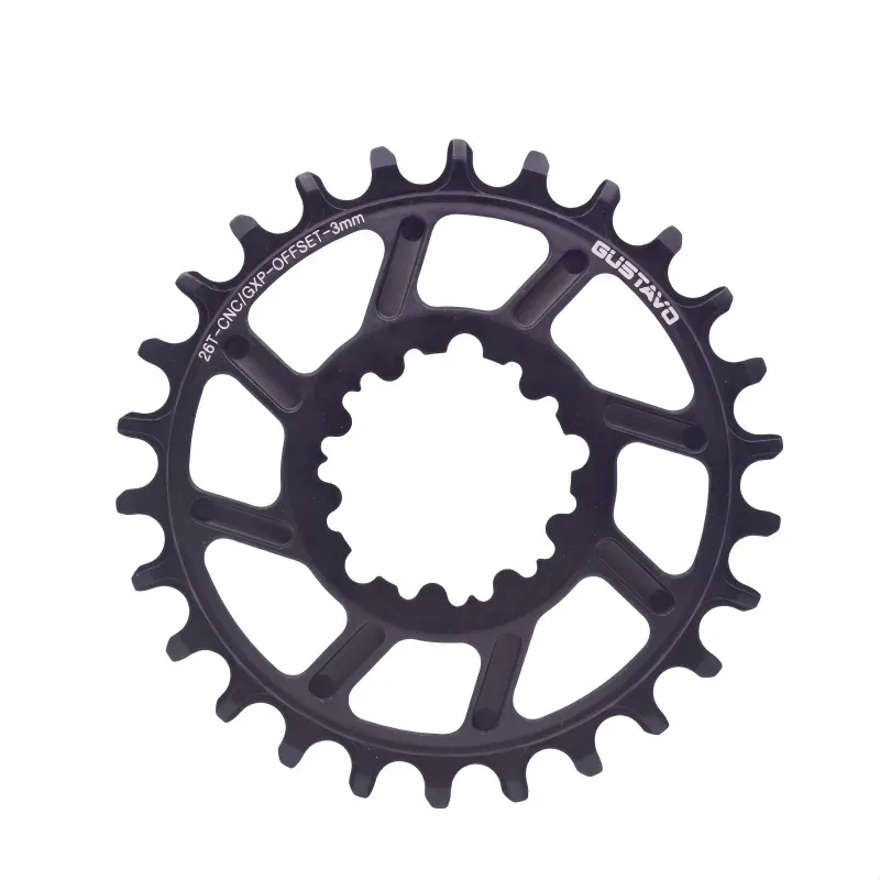 

GUSTAVO со смещением 3 мм, узкая звездочка 26T/28T/30T/32T/велосипедное звездное кольцо MTB для GXP XX1 X9 XO X01