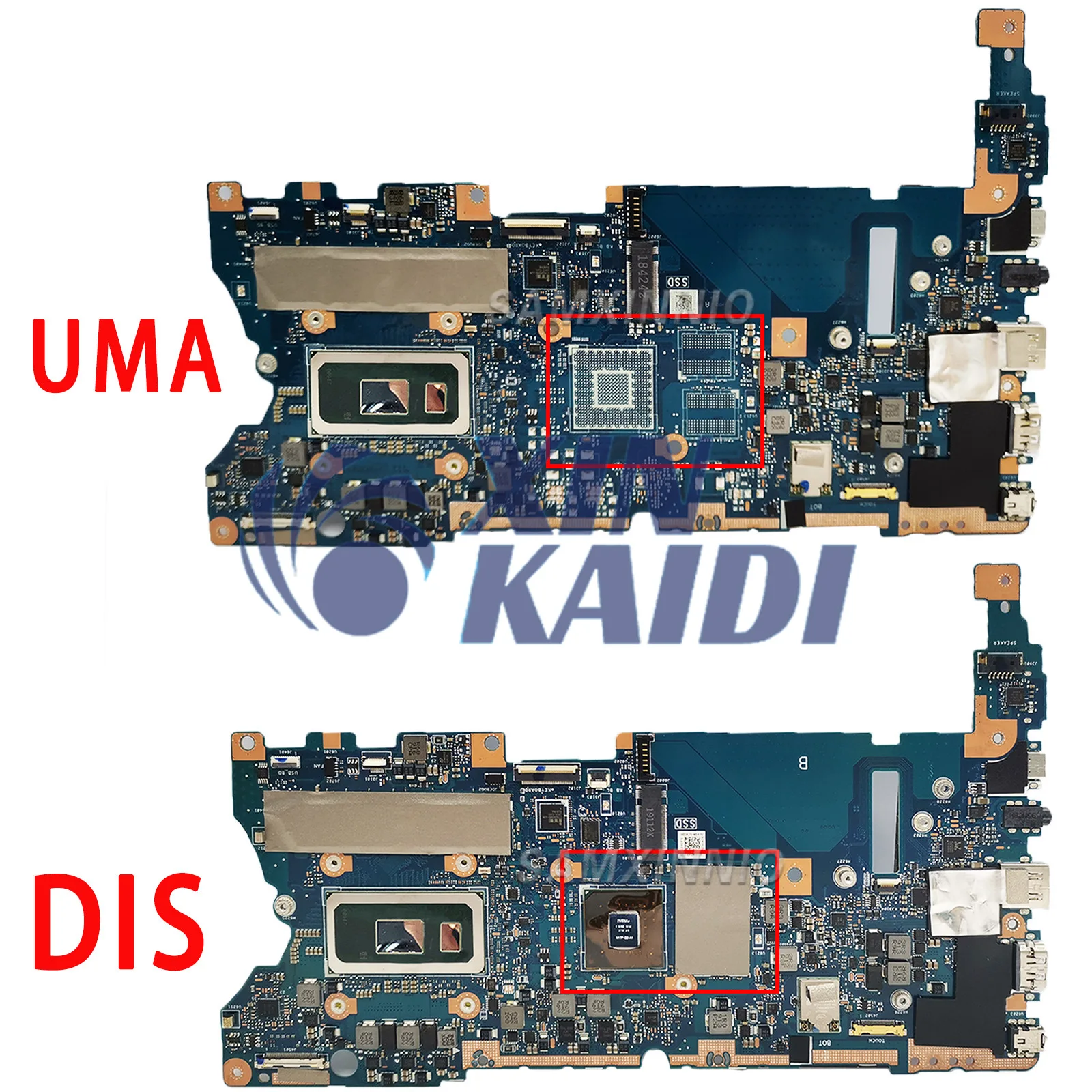 Motherboard Laptop untuk ASUS Zenbook Flip UX461FA UX461FN TP461U TP461F komputer Mainboard i3 i5 i7 8th Gen CPU 8GB 16GB RAM