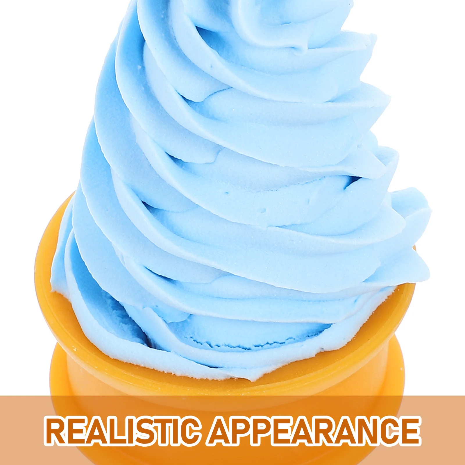 Simulation Ice Cream Fake Coffee Bar Accessories Cone Prop Artificial Dessert Display Models Toy Shop Children’s Toys