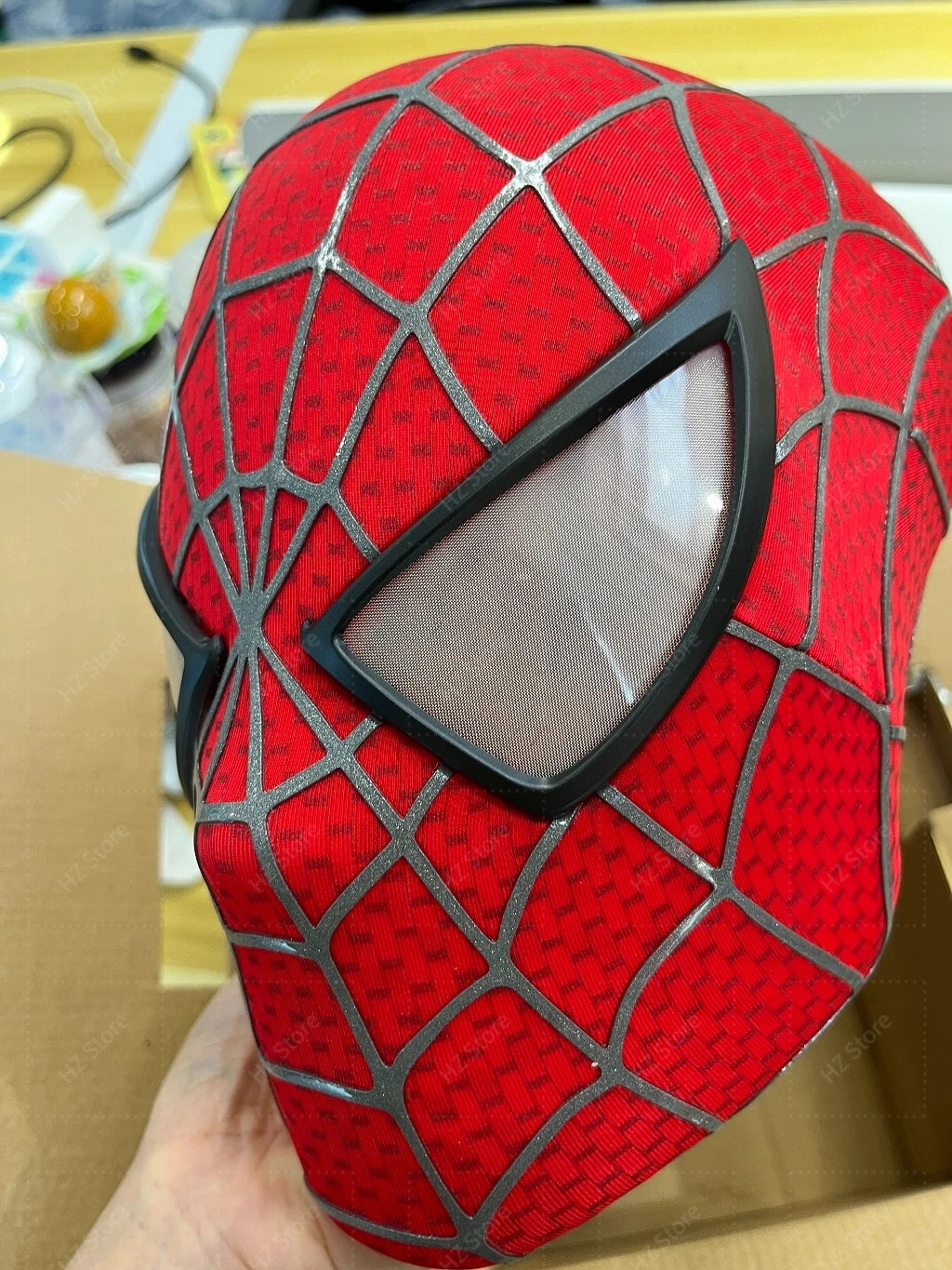 【スパイダーマン】新品 トビースパイダーマンレッド 2Dマスク サムライミ版 スパイダーマン】新品 トビースパイダーマンレッド 2Dマスク