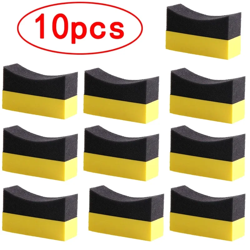 

Car Wheel Cleaning Sponge Tire Wash Wiper Water Suction Sponge Pad Wax Polishing Tire Brushes Tools Car Wash Accessories 10pcs