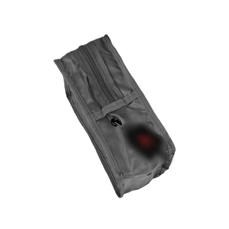 حقيبة ملحقات GP (عالية) مربعة متنوعة بنظام مولي وسحاب للخصر وحقيبة صغيرة خارجية