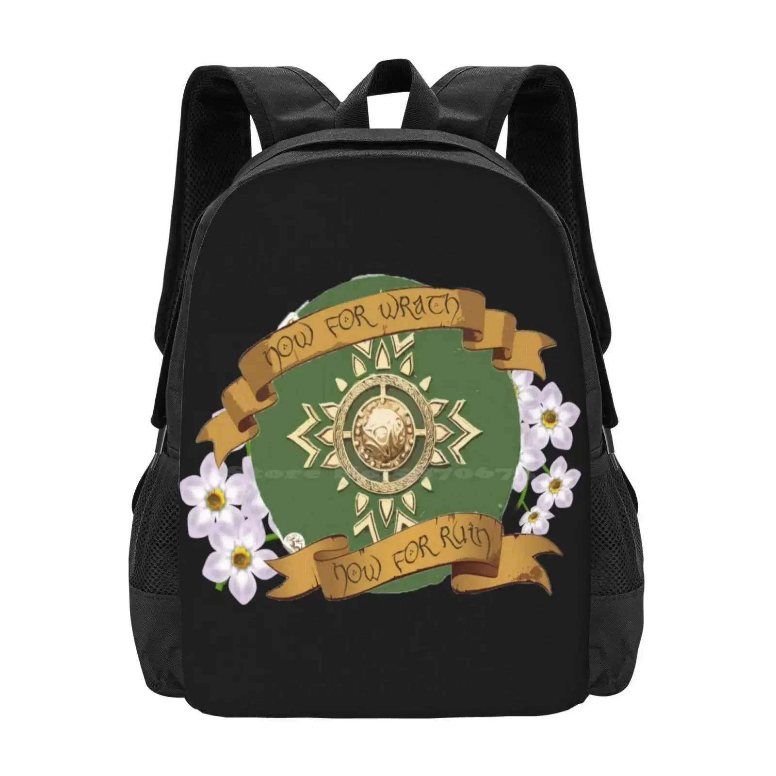 

Battlecry Hot Sale Schoolbag Backpack Fashion Bags Rohan Theoden Eowyn Rohirrim