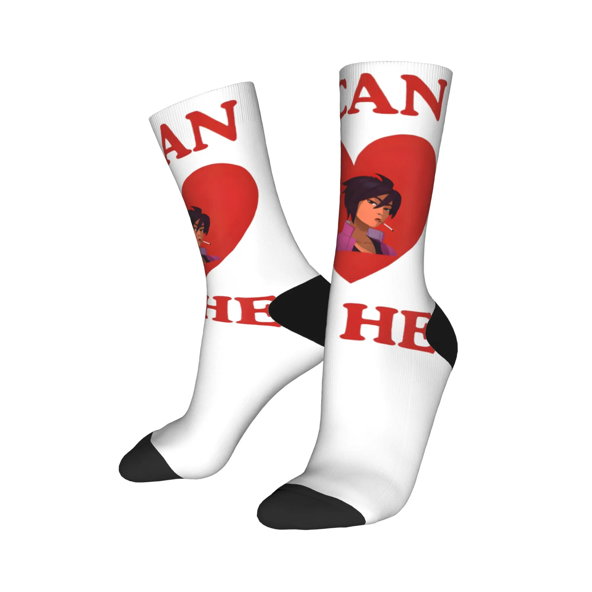 I Can Fix Her Socks Dispatchs Games Design Stockings Anti Skid Unisex Men Socks Comfortable Spring Leisure Climbing Socks