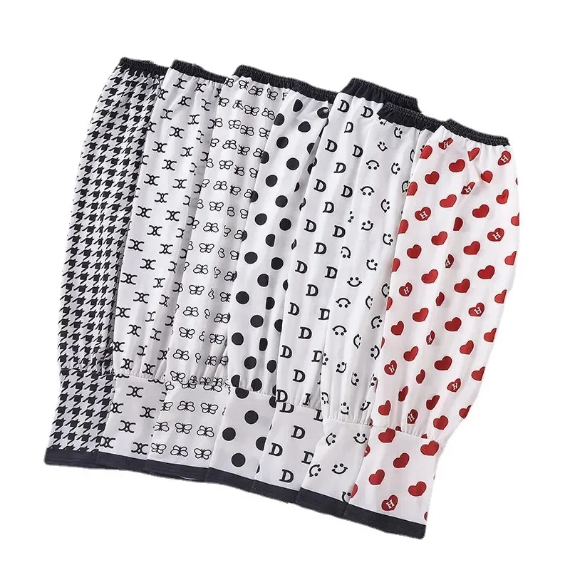 Женский летний солнцезащитный крем из ледяного шелка с рукавами, солнцезащитный чехол на руку, уличный велосипедный чехол для вождения, крутой солнцезащитный чехол на руку, многофункциональный