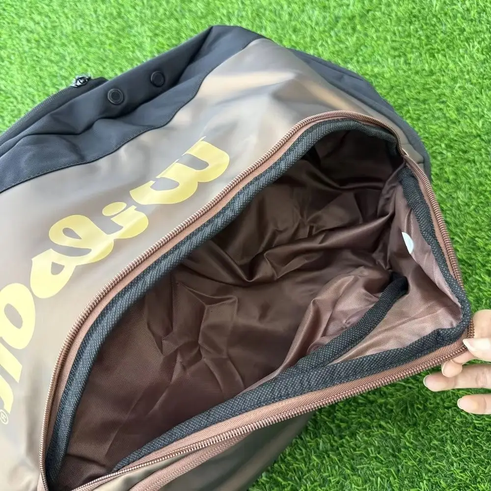 Wilson Super Tour Pro Staff V14 Tennis Racquet Bag 2 Pcs Racket Backpack Tennis Bag with Thermo-regulated Compartment