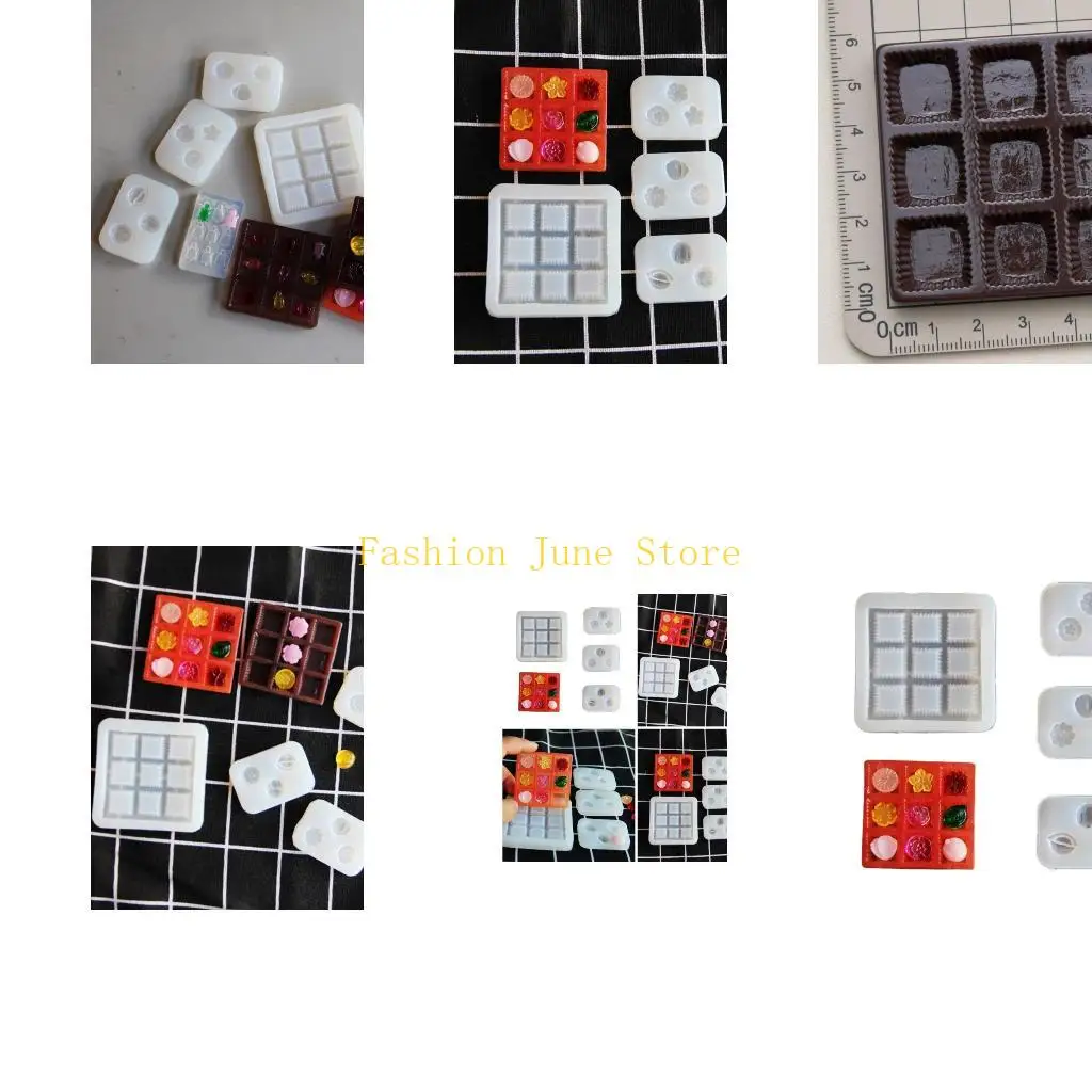 

N5KA Strudy Silicone Mold Set For Creating Detailed Miniature Pastries Container