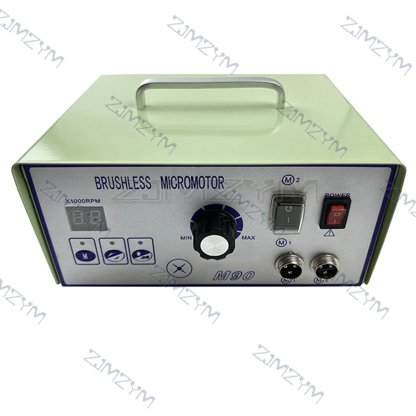 High Speed 70000/90000RPM Brushless Motor Micromotor Polishing Machine with Handpiece Jewellery Engraving Micromotor 220V
