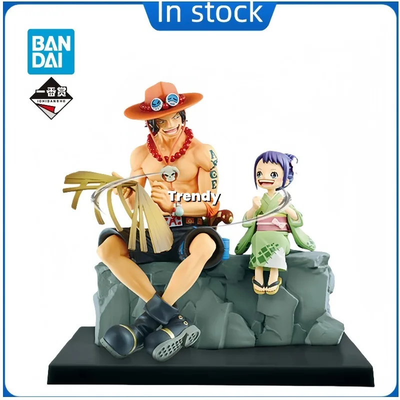 

Original Bandai Spirits Ichiban Kuji One Piece Portgas D. Ace Tama Modelo Decoración Colección Serie