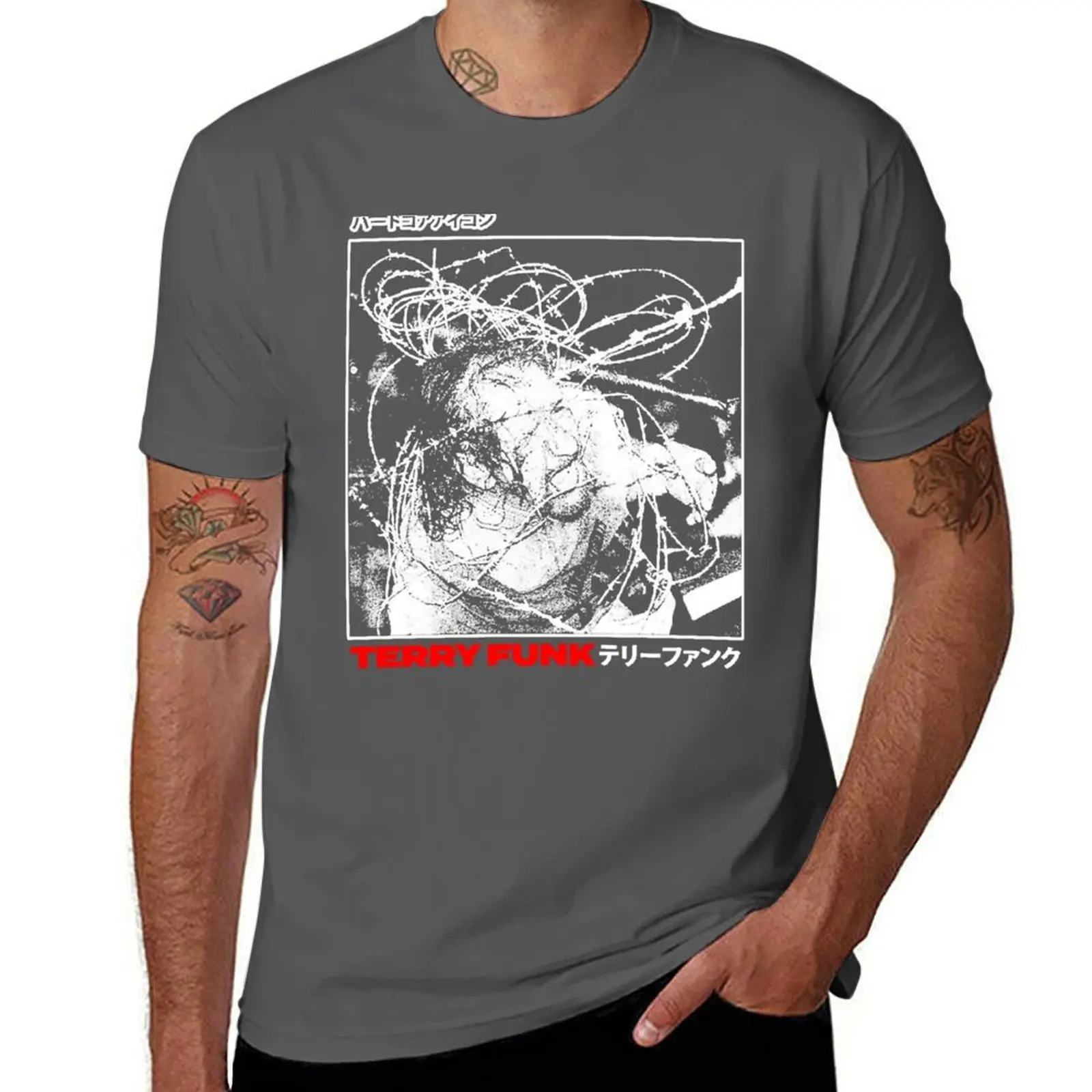 

Terry Funk wcw T-Shirt Lightweight Cooling Short Sleeve Tee