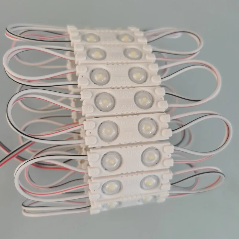

20pcs Waterproof LED Module 1w 2 smd 2 leds Word Channel Letter Sign Shop Logo Lightbox Backlight 3000K 7000k 8000k 10000k 12v