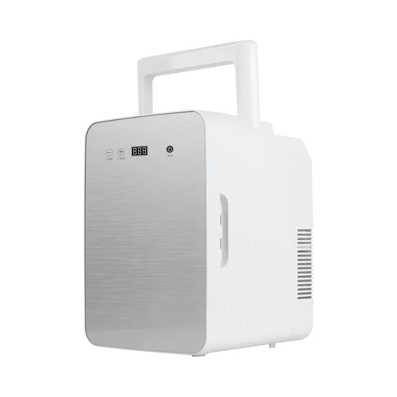 ขนาดเล็ก10Lรถตู้เย็นความจุสูงตู้เย็นเครื่องมือเก็บอุปกรณ์กระจกนิรภัยแช่แข็งเครื่องใช้ไฟ...