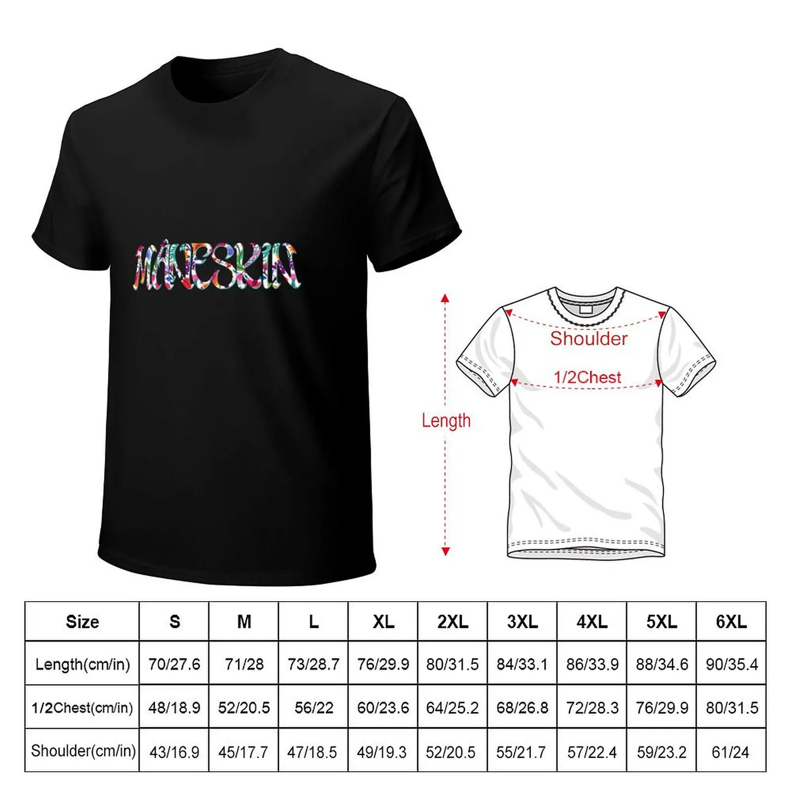 Maneskin flower fantasy T-Shirt cotton graphic tees cute clothes summer top graphics mens t shirt graphic