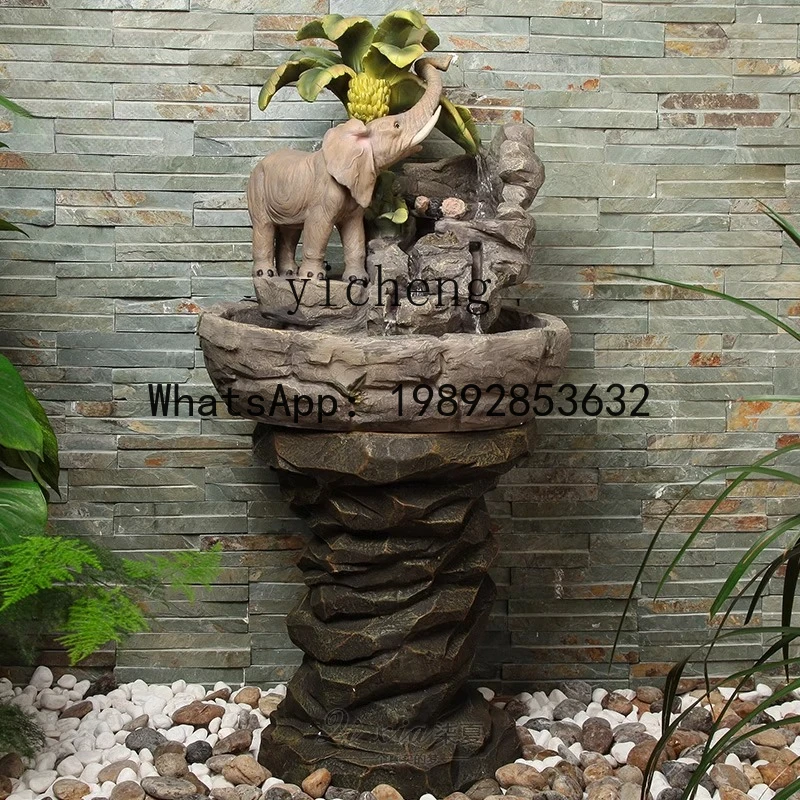 European Style Pillar Base Country Home Living Room Decoration Floor Ornament