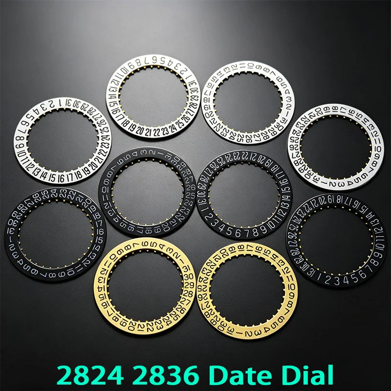 2824 2892 2836 Movement Date Wheel Dial Fit ETA 2824 2892 2836 Movement Crown at 3.0 Day Date at 3.0/6.0H Oclock Movt Wheel Dial