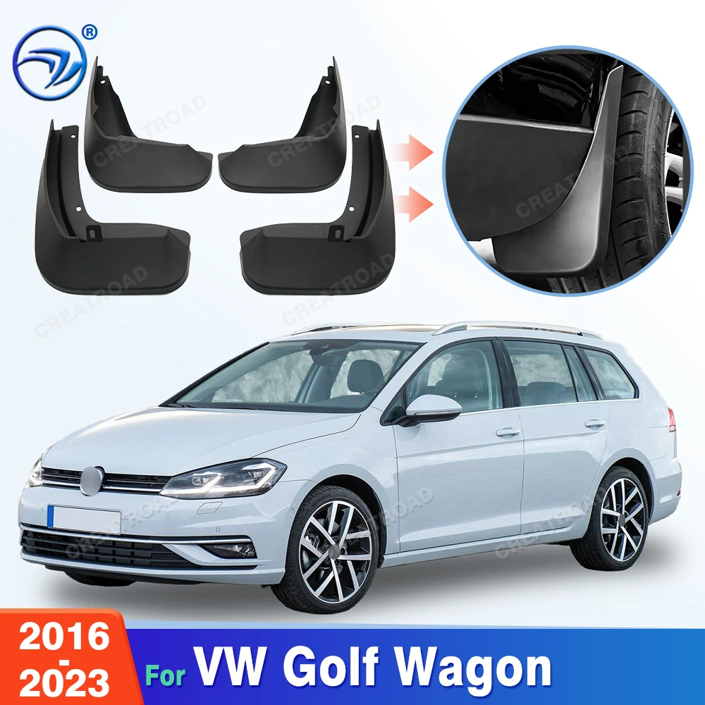 フォルクスワーゲン-vw-ゴルフワゴン-2016-2023-2019-2020-2021-2022-フェンダーマッドフラップスプラッシュガードマッドガードマッドフラップカーアクセサリー