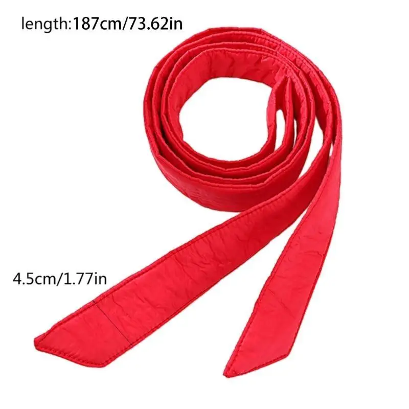 P9FE Frauen Unten Mantel Gürtel Mantel Taille Gürtel Mantel Gürtel Ersatz Gürtel Für Unten Mantel Männer Unten Mantel Gürtel – Detail 6