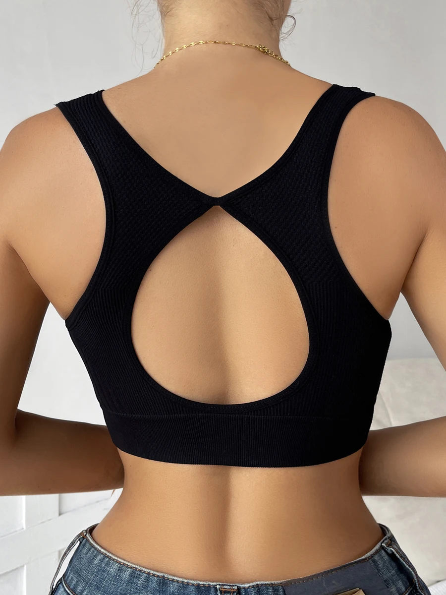 Women's vest bra, comfortable without steel ring bra, push up seamless bra