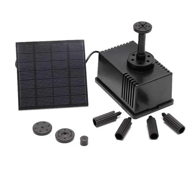 New Solar Water Pump Solar Fountain Garden Pool Rockery Flowing Water Viewing Fountain Sprinklers