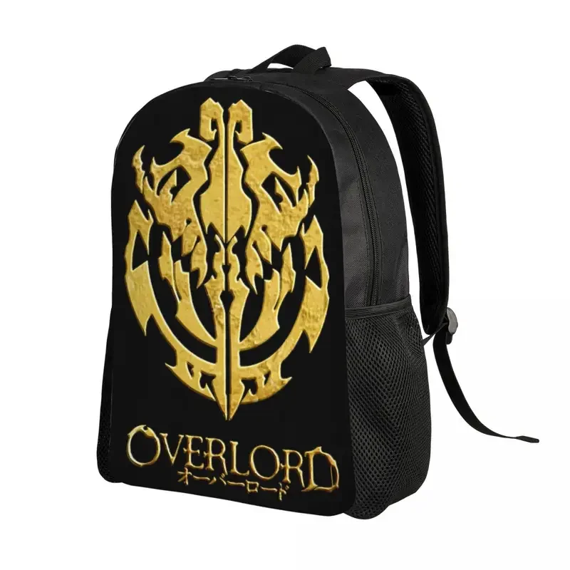 Impressão 3D personalizada Overlord Anime Mochila, Ainz Ooal Vestido Crânio, Escola, Faculdade, Sacos de Viagem, Homens, Mulheres Bookbag, se Fits 15 "Laptop