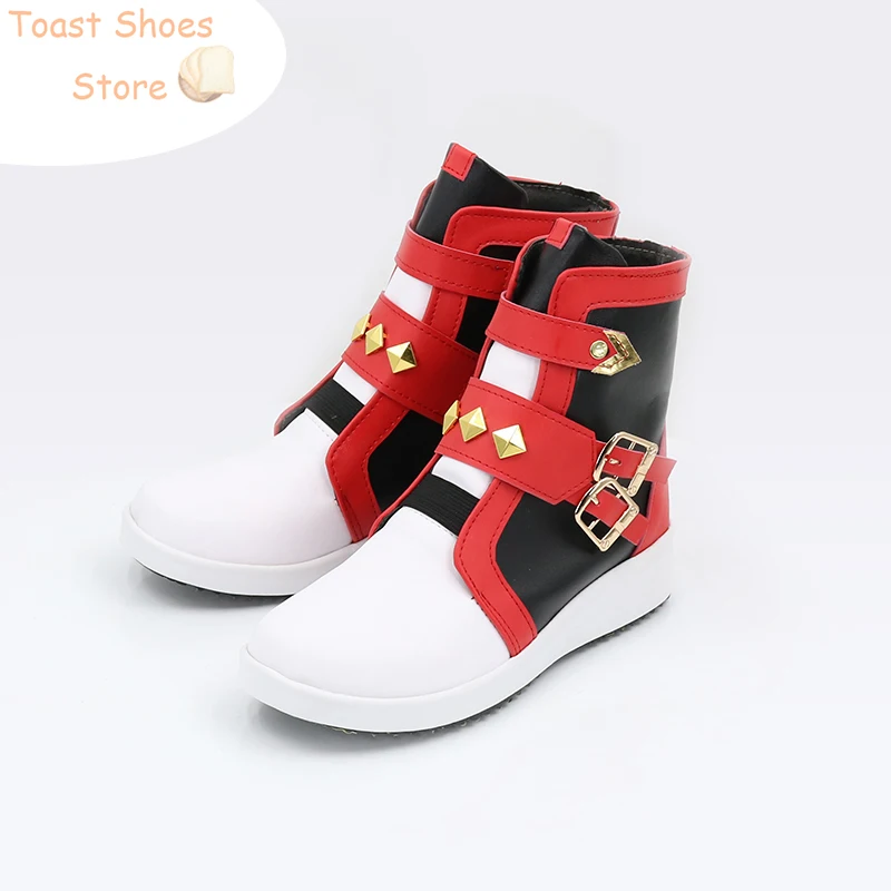 Ensemble de jeu Stars Tenshouin EpiercCosplay, chaussures en cuir PU, bottes de carnaval d'Halloween, accessoires de costume