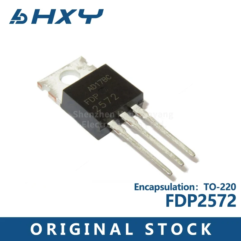 10pcs/lot   mos FDP2572 N channel 150V 29A patch TO220