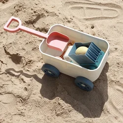 Beach Toys Sand Toys for Kids with Truck Car Sand Shovel Rake Sandbox Toys for Toddlers Kids Boys Cooking Pretend Play Kitchen