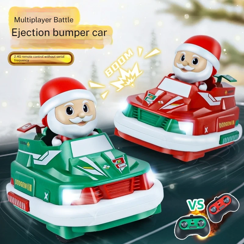 New Remote Control Battle Bumper Car Drifting Kart Racing Ejection Collision Car Parent-Child Multiplayer Interactive Toy Gift