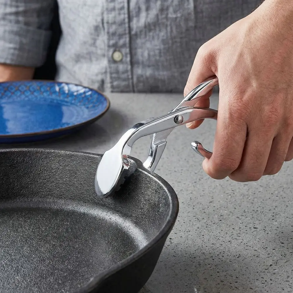 Tongs Zinc Alloy Hot Pot Grabber Anti Scalding Rustfree Oven Pliers Oven-safe Dishwasher Safe Plate Holder Lifting Plate