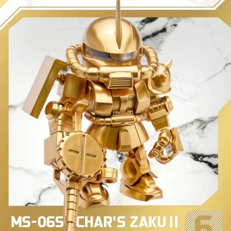 New Authentic Bandai Namco Gundam Qmsv Mini Gold Team Blind Box Rx