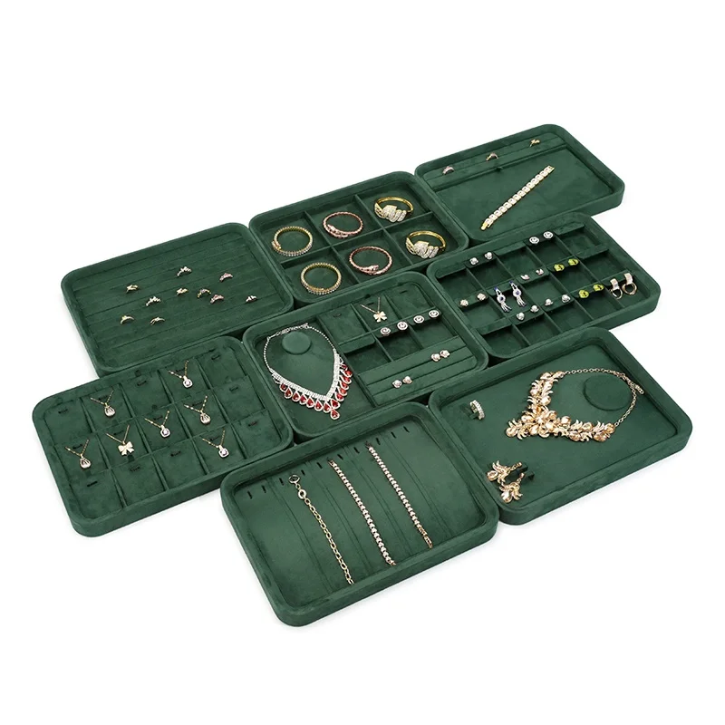 

Jewelry Organizers and Storage with Removable Divider for Necklace Earring Ring Watch Bangle Bracelet Holder Retail