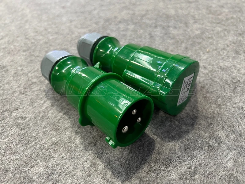 New Outdoor Waterproof 3Pin 3 Pin 16A Stage Lighting Industrial Plug Power Connector