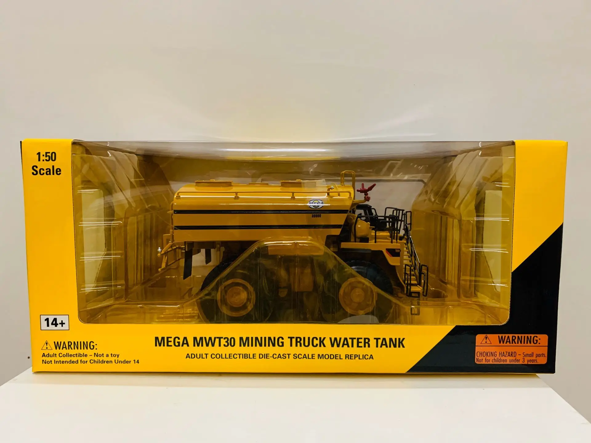 Mega MWT30 Mining Truck Water Tank 1:50 Scale DieCast 55276 New in Box