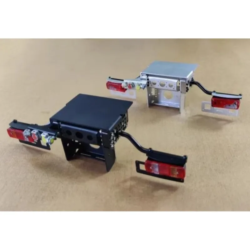 

Металлический задний луч, задний фонарь, подставка, крышка лампы для 1/14 Tamiya RC Truck Trailer Wywrotka Scania Benz Actros Volvo MAN