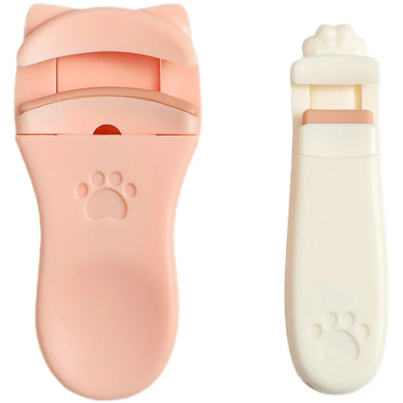 

2Pcs/lot Cat Claw Eyelash Curler Set Plus Wide Angle Long Lasting Women Makeup Accessories Tool Fit All Eyelash Shape Wholesale