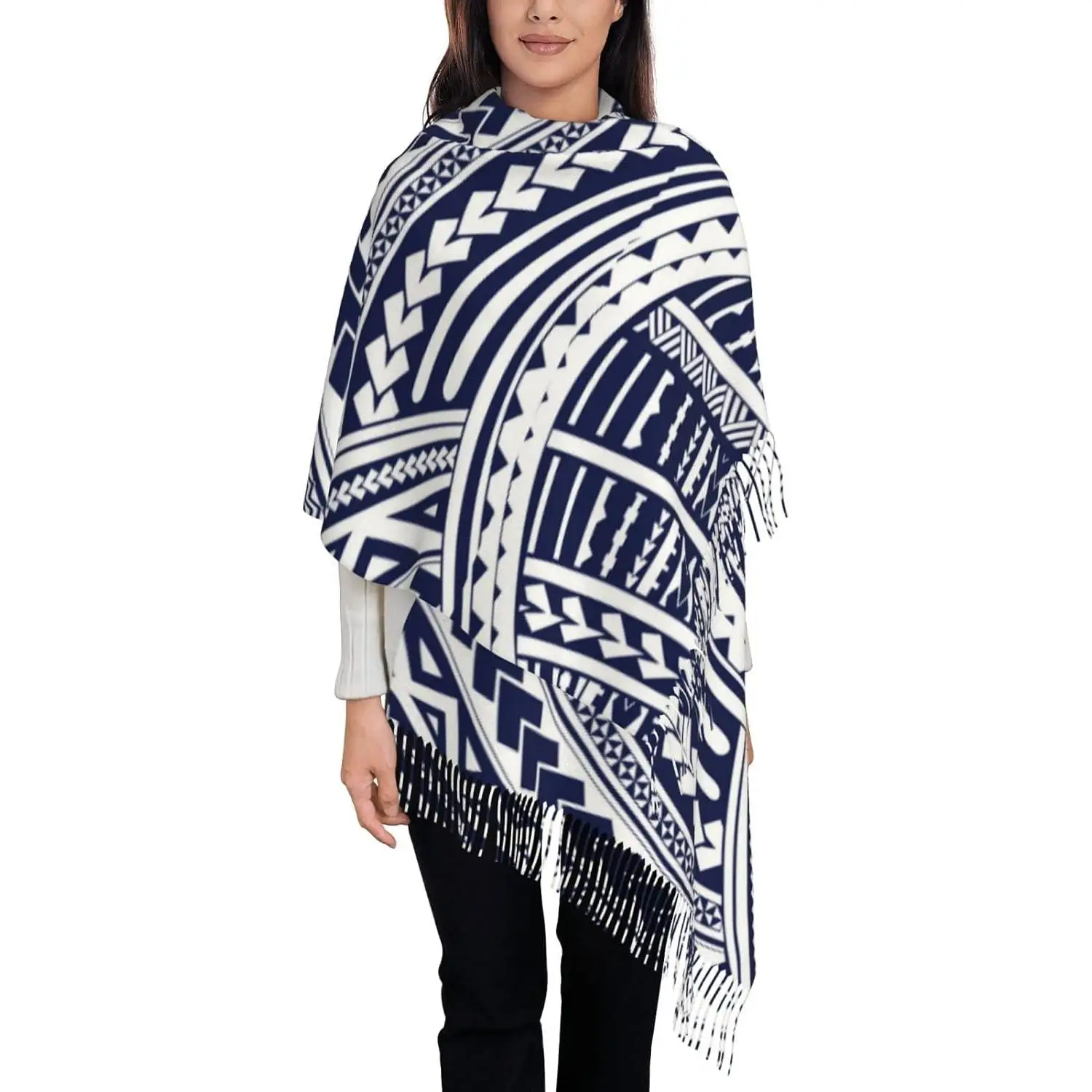 

Мягкий шарф с кисточками и принтом флага, теплое большое одеяло, шаль для подарка, женская весна, осень, зима, подарок для женщин, весна, осень, зима