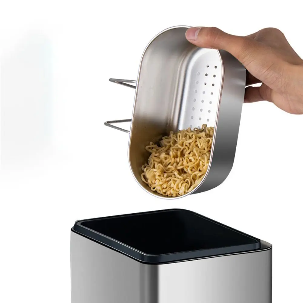 

Портативный фильтр из нержавеющей стали, устойчивый к ржавчине настенный дренажный корзина, экономия времени, компактное кухонное сито для дома