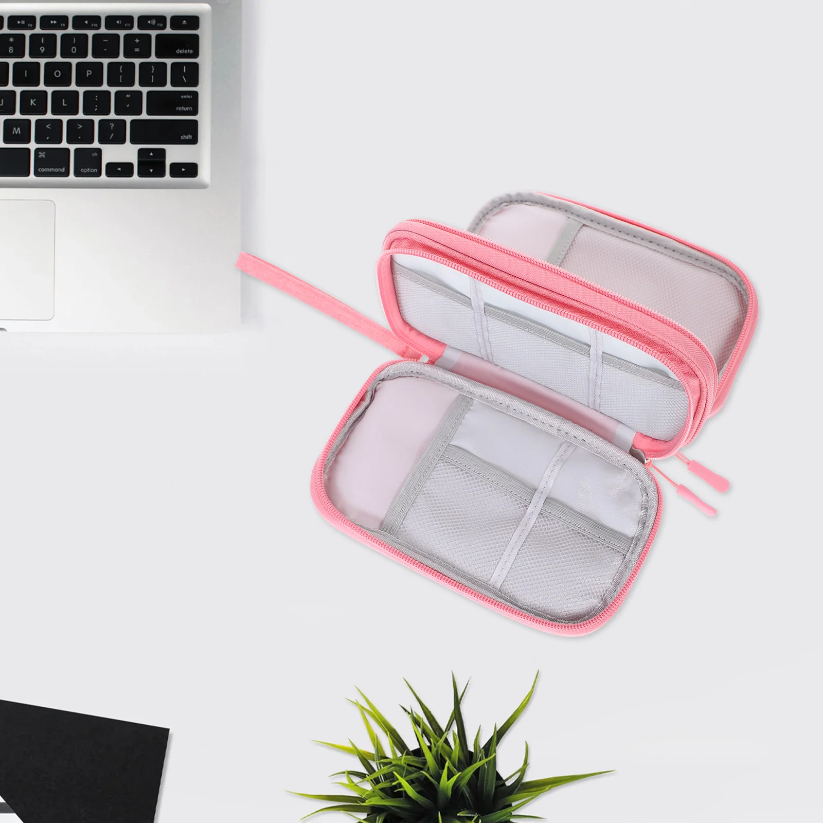 

Digital Accessory Organizer Bag Compact Lightweight Electronics Storage Case for Travel Home Car Cord Organizer Case