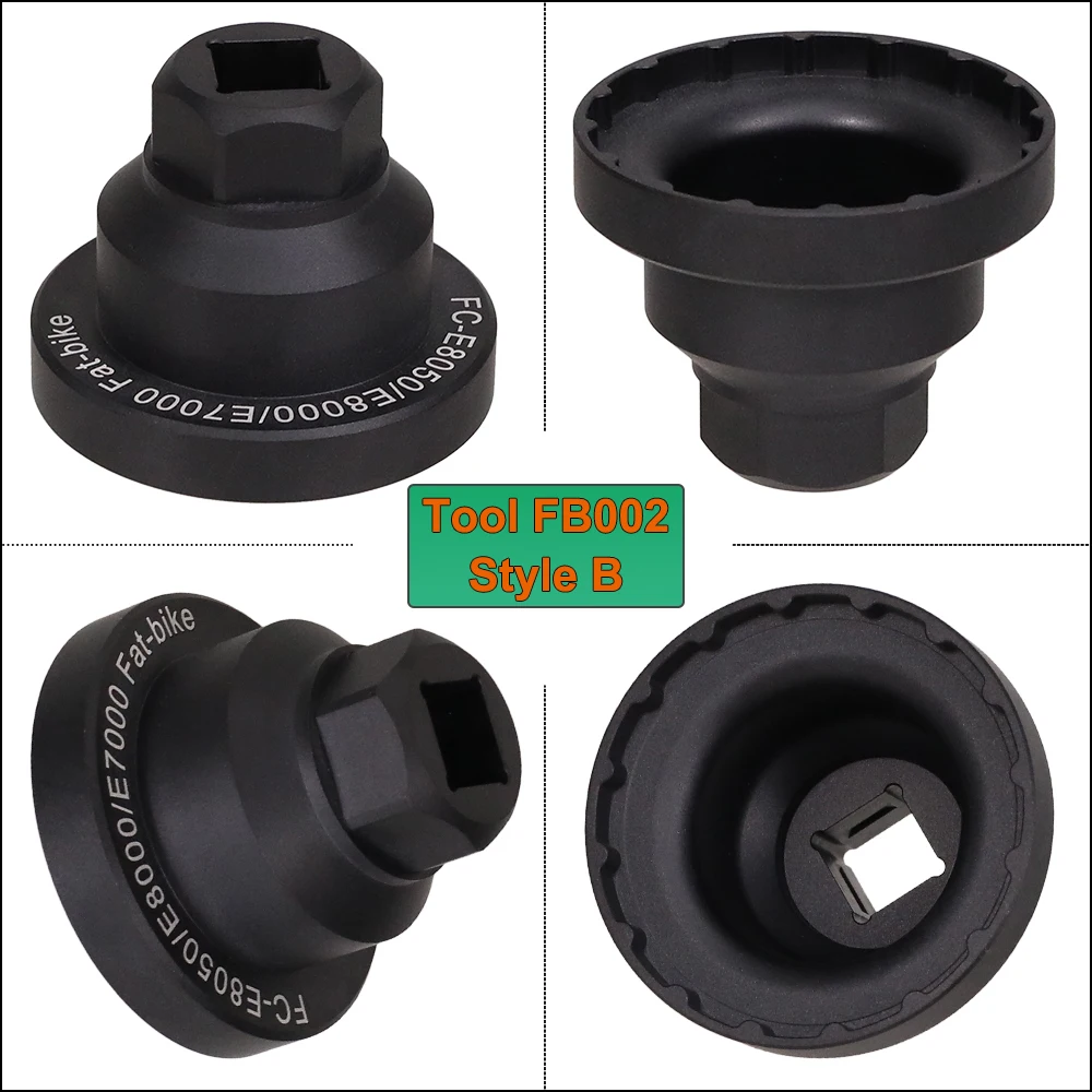 HEPPE E-Bike Motor-Sicherungsring Montage- und Demontagewerkzeug für Shimano E6100 E7000 E8000 E8050 EP8 Motor – Detail 22