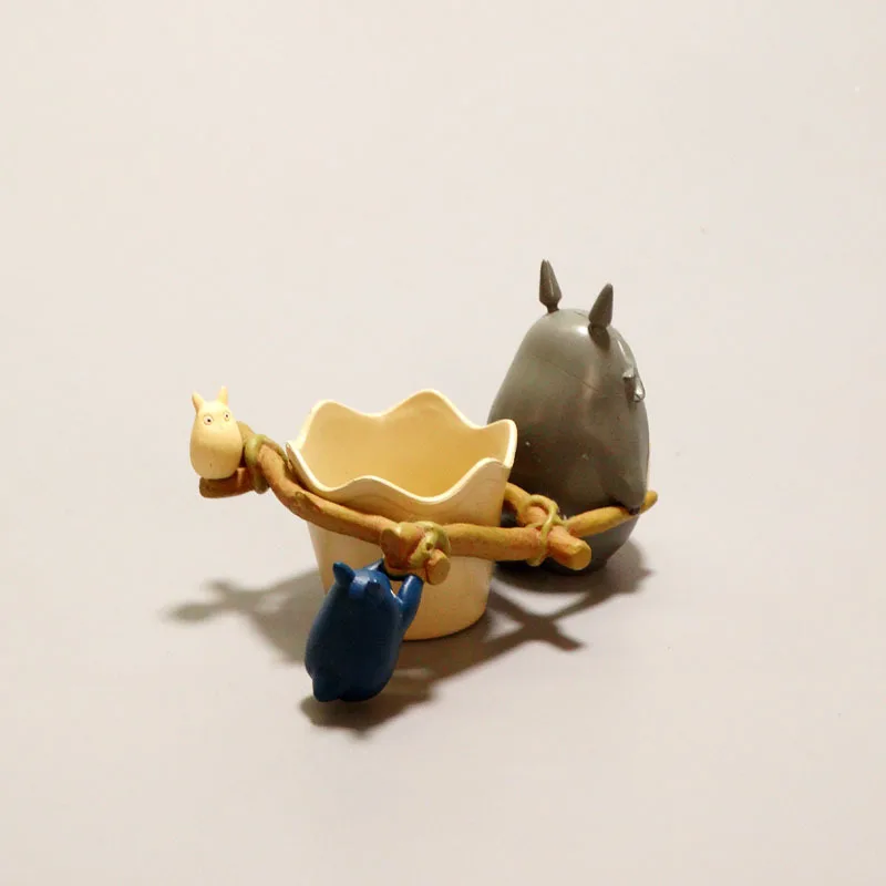 Figurka Totoro PVC Model Anime Dekoracja na Tort Ozdoba Plastikowa