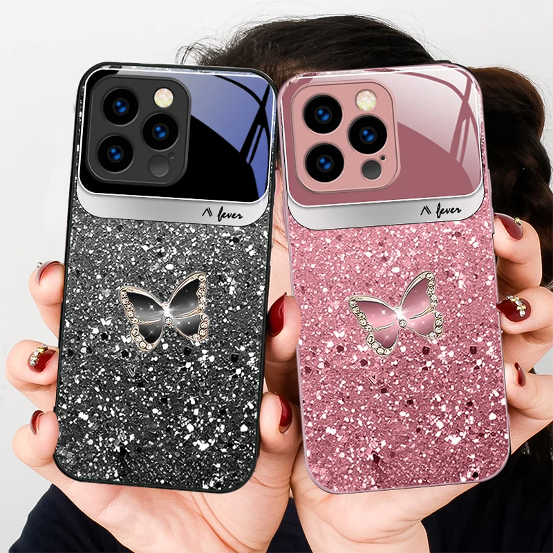 

Blue white dot texture For iPhone 17 Air 16 E 15 14 13 Plus 12 mini 17 Pro Max 11Pro XR Xs X 7 8 11 Tempered Glass Phone Case