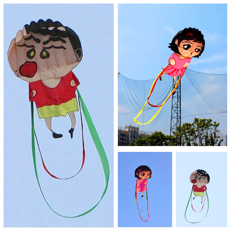 free shipping children kite flying soft kite for adults kites string walk in sky professional kite factory outdoor games child